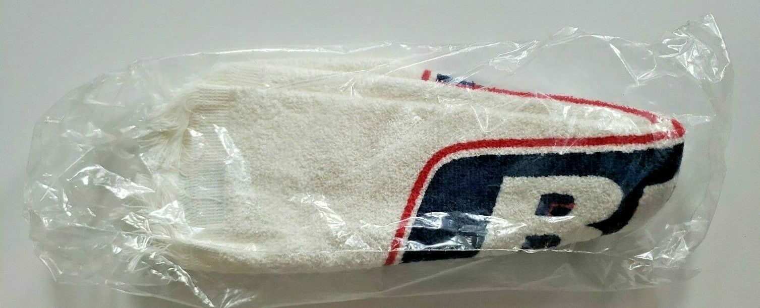 Vintage Bud Light logo Terry Cloth Golf / Bar Towel 19 x 11.5 Budweiser ...