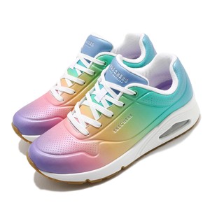 womens multi colored skechers