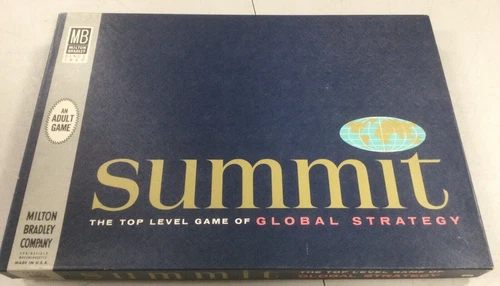 Milton Bradley Vintage Board Game  Summit  1961  Complete
