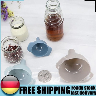 4 in 1 Funnels Multi-use Small Kitchen Funnel with Removable Strainer for Home