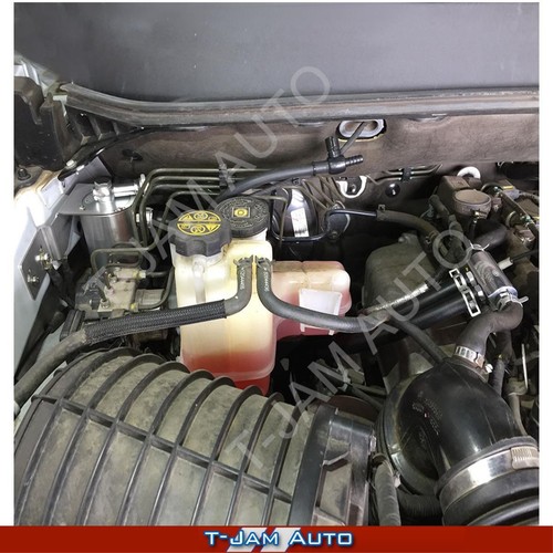 SAAS Oil Catch Can Polished + Fitting Kit suits Holden Colorado RGII 2016-On - Picture 6 of 8