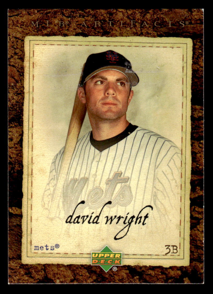 David Wright 2007 Upper Deck Artifacts #55   New York Mets