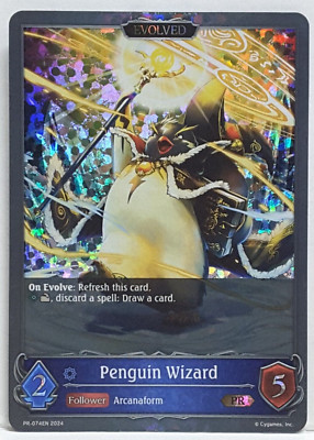 English Shadowverse Penguin Wizard (Evolved) PR-074EN PROMO | eBay English Shadowverse Penguin Wizard (Evolved) PR-074EN PROMO | eBay