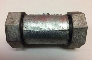 1 1 2 Genuine Dresser Long Galvanized Style 65 Compression Repair