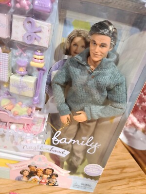 NEW! 2003 HAPPY FAMILY NEIGHBORHOOD GRANDPA BARBIE! | eBay