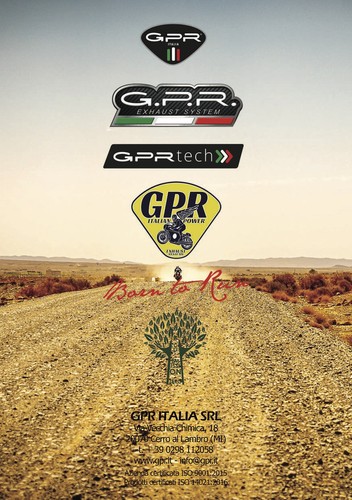 tubo de escape completo homologado open carbon look gpr por beta alp 40 2014 14 - Imagen 3 de 3