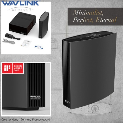 Wavlink AC3200 Router Dual-Band Wifi Router 4 Gigabit Ethernet MU-MIMO Guest WiF