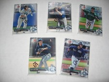 SEATTLE MARINERS WYATT MILLS lot 15 2017 BOWMAN DRAFT BD 14