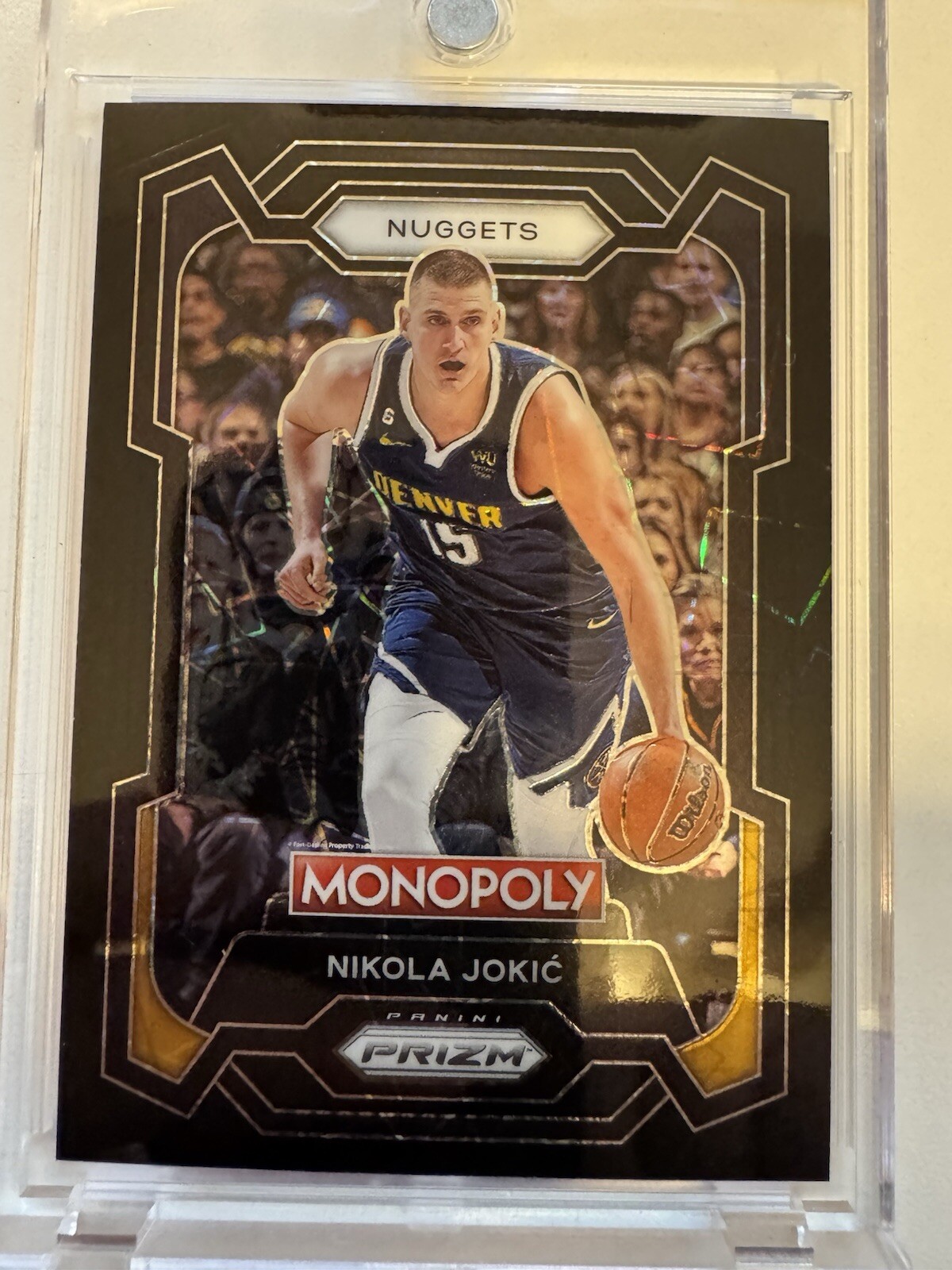 2023-24 Panini Prizm Monopoly Nikola Jokic Black 1/1