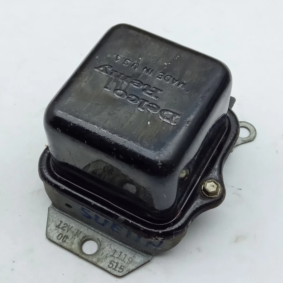 MW 1964 PONTIAC BONNEVILLE CATALINA NOS GM DELCO REMY REGULADOR DE VOLTAJE 4F PMD Foto 4 de 4