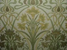 Tissu Jacquard Épais Art Nouveau Rideau Designer Pour Coussins