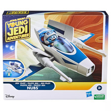 Star Wars Young Jedi Adventures Nubs and Jedi Pilot Vehicle Set