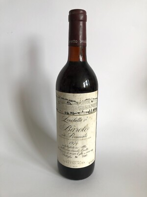 Zonchetta 1a Barolo delle Brunate | Casa Vinicola Ceretto | 1974