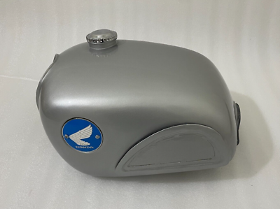 HONDA Gorilla タンク グレー/ネイビー Honda CL72 CL77 (1962 - 1967) 305 Scrambler Fuel Gas Tank Steel