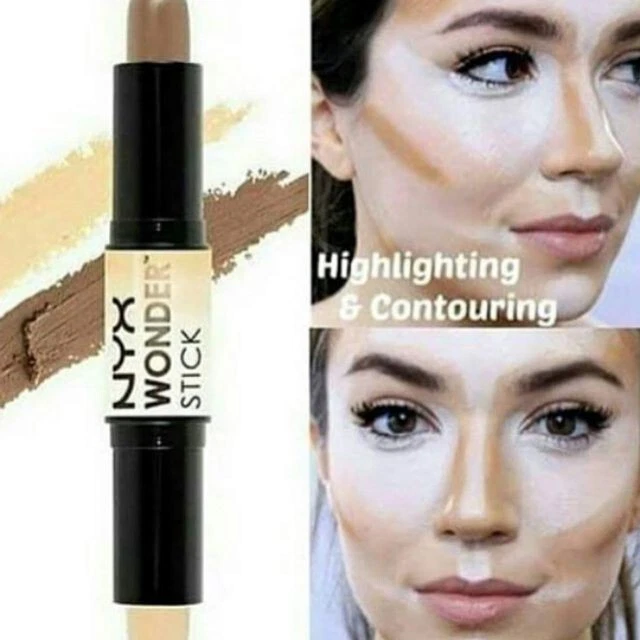 NYX Professional Makeup Wonderstick Dual-ended  Highlight Contour Stick - MEDIUM - Image 3 of 4