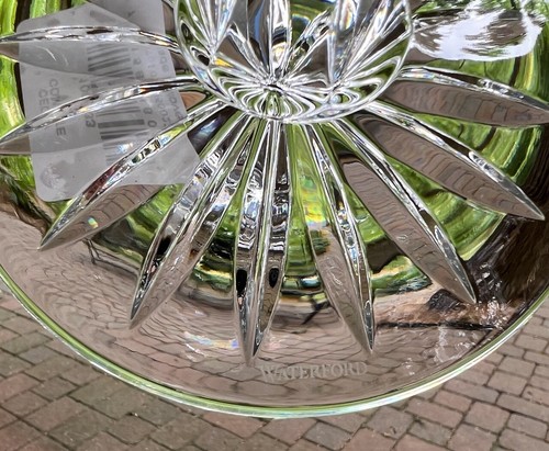 Waterford Crystal Cecily 8 1/2 Inch Stemmed Compote Bowl #106063 New in Box - Picture 7 of 11