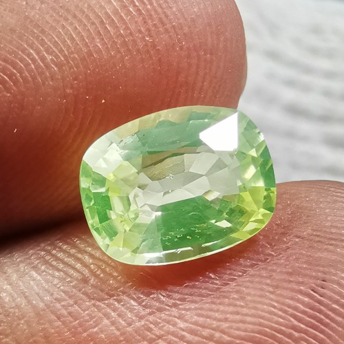 2.70 Ct Certified Natural Mint Green Tourmaline From Afghanistan Loose Gemstone. - Picture 5 of 5