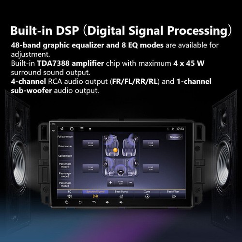 8" CarPlay For 2008-2012 Buick Enclave Android Radio Stereo DSP AHD WiFi - Picture 19 of 20