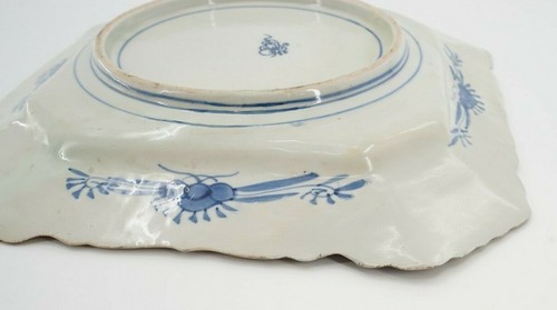 Japanese Imari Early 19th C Edo Period Charger Flower Basket 12 1/4 Inches Wide - Picture 5 of 6
