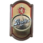 1985 STROH’S Beer Advertising Sign Bar Man Cave Collectible Sign Vintage VTG