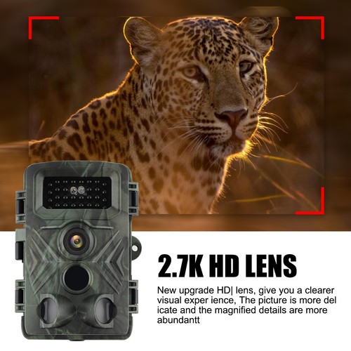 58MP 32GB Wildlife Trail Camera HD 1080P Night Vision Outdoor Motion Hunting Cam - Picture 5 of 16