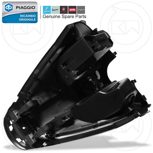 CONTRO SCUDO BAULETTO ANTERIORE NERO ORIGINALE PIAGGIO MEDLEY 125 ABS E5 2022 - Picture 2 of 7