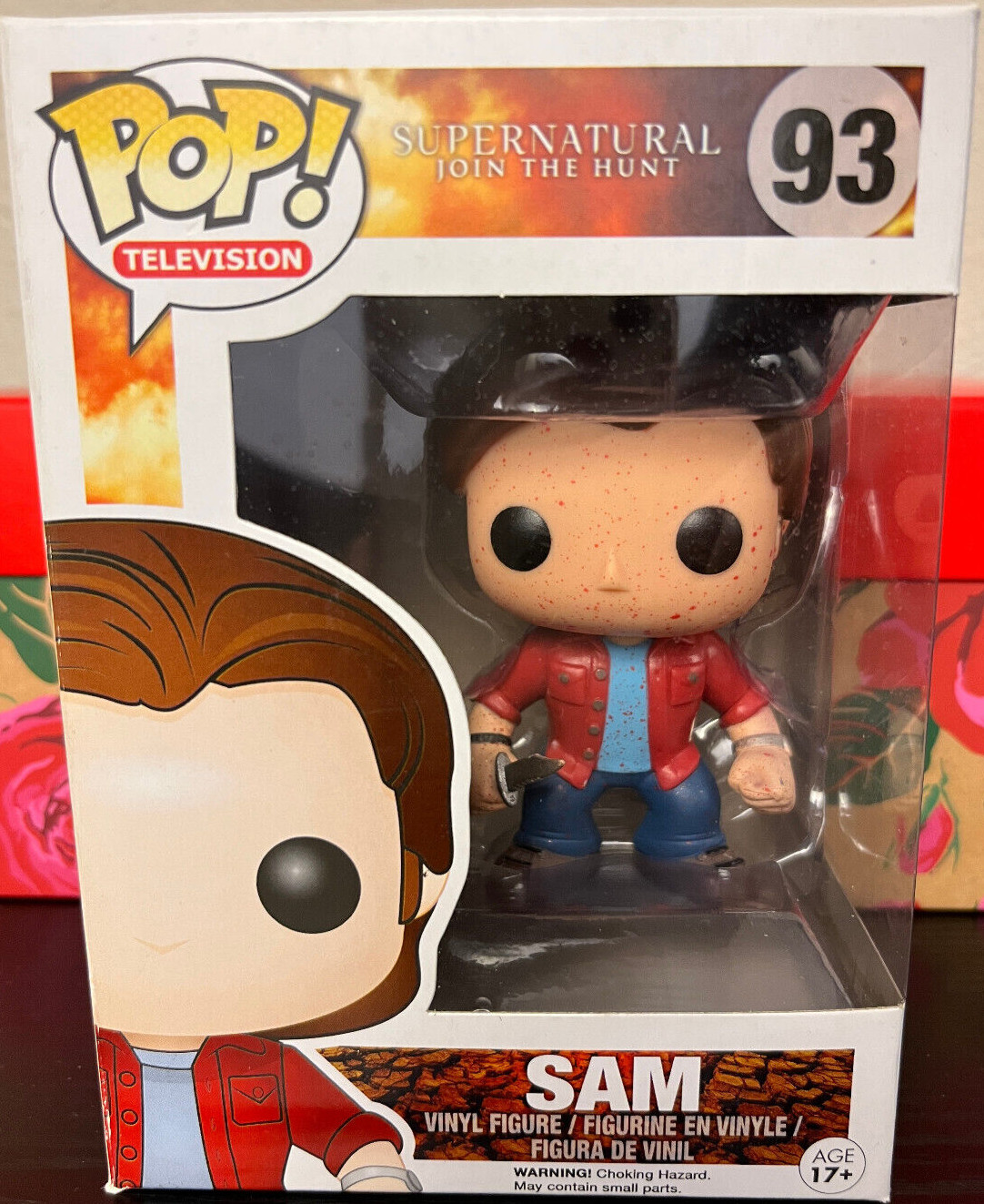 En Oferta Figura De Vinilo Supernatural Exclusiva Sam Winchester Blood Splattered Funko Pop 93