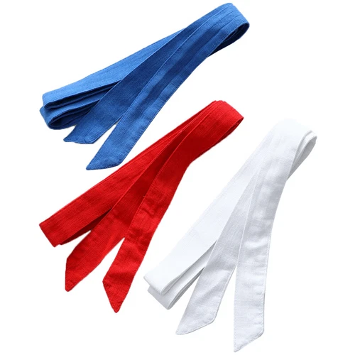 Damen Leinen Baumwolle Schärpe Gürtel Bund Schnürung einfach für Kleid Hemd Morgenmantel klassisch - Bild 2 von 9