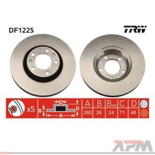 Disque de frein Peugeot 605