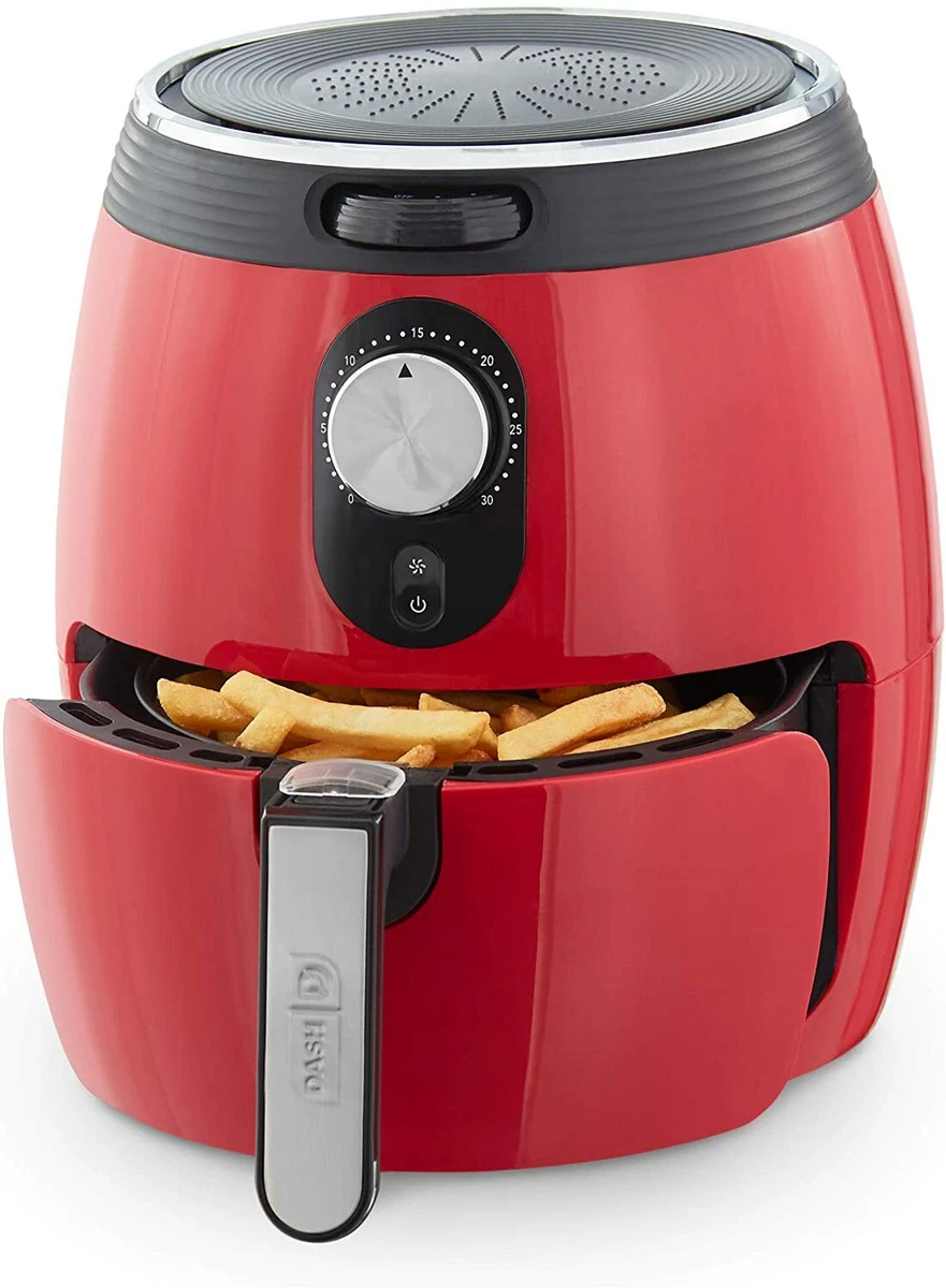 DASH 6Quart Deluxe Air Fryer with Temp Control and Nonst 