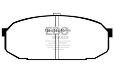EBC Ultimax Front Brake Pads for Mazda 323 1.8 Turbo GT-R 4WD BG 210HP 92 > 94