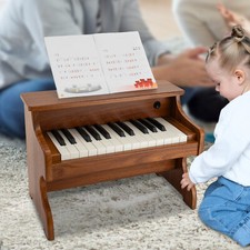 Pianoforte per Bambini in Legno Pianoforte per Bambini per Principianti Mini Strumento Educativo Musicale