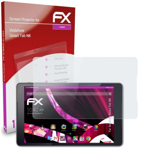 atFoliX Szkło ochronne do Vodafone Smart Tab N8 9H Hybrid-Glass - Zdjęcie 1 z 5