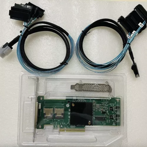 LSI 9240-8i FW 6 Gbit/s HBA 9211-8i P20 IT ZFS FreeNAS 2X Mini SAS 8482 Kabel - Bild 3 von 5