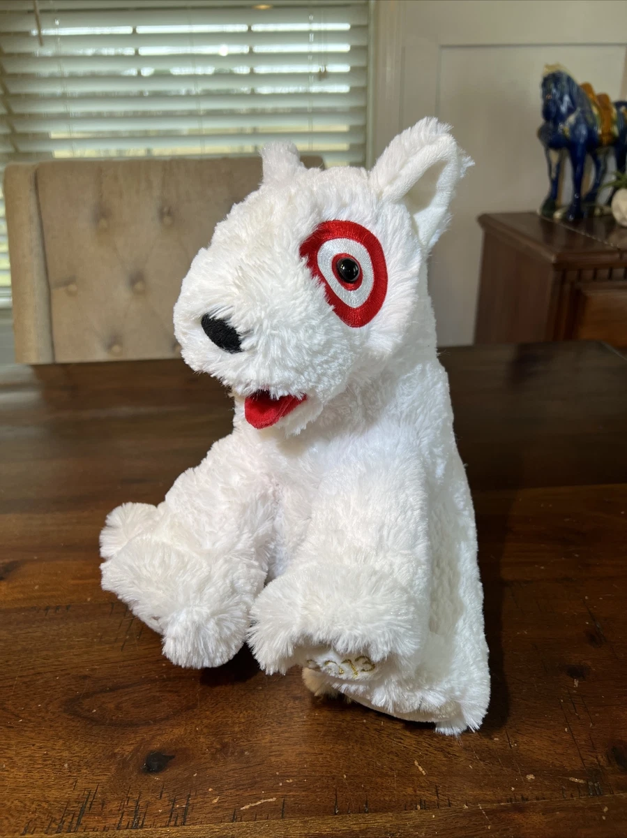 Target Bullseye Dog 13 Plush Bull Terrier Official Target 2013 Dog RARE NICE