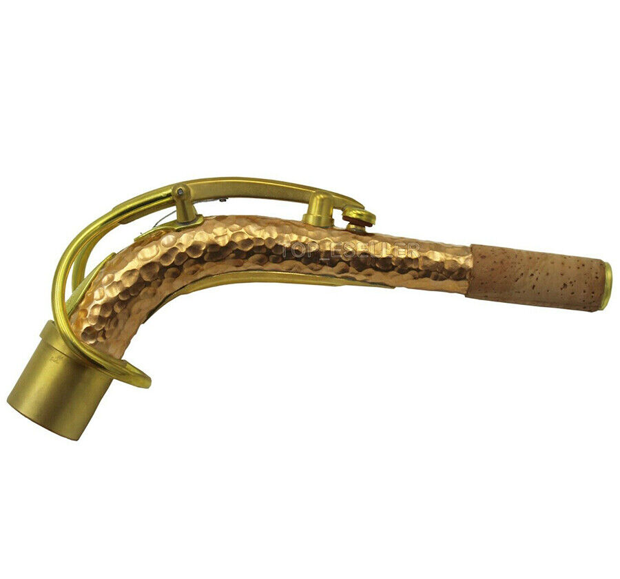 Hand Hammered Phosphor Copper alto saxophone SAX neck SBA NECK 24.5mm Unlacquer
