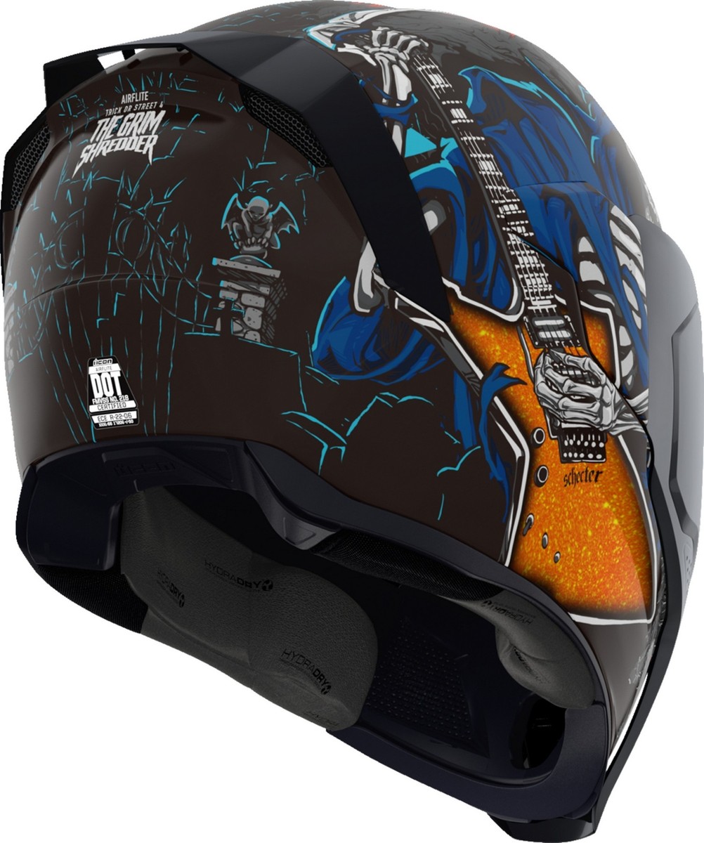 ICON AIRFLITE HELMET ブラック Mサイズ　中古品 ICON AIRFLITE HELMET ブラック Mサイズ 中古品 Icon Airflite Helmet