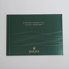 ROLEX YATCH-MASTER II BOOKLET ROLEX ENGLISCHES BOOKLET JAHR 2013 DUNKELGRÜN