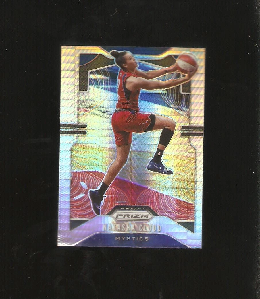 natasha cloud  2020 panini prizm wnba hyper insert card,,