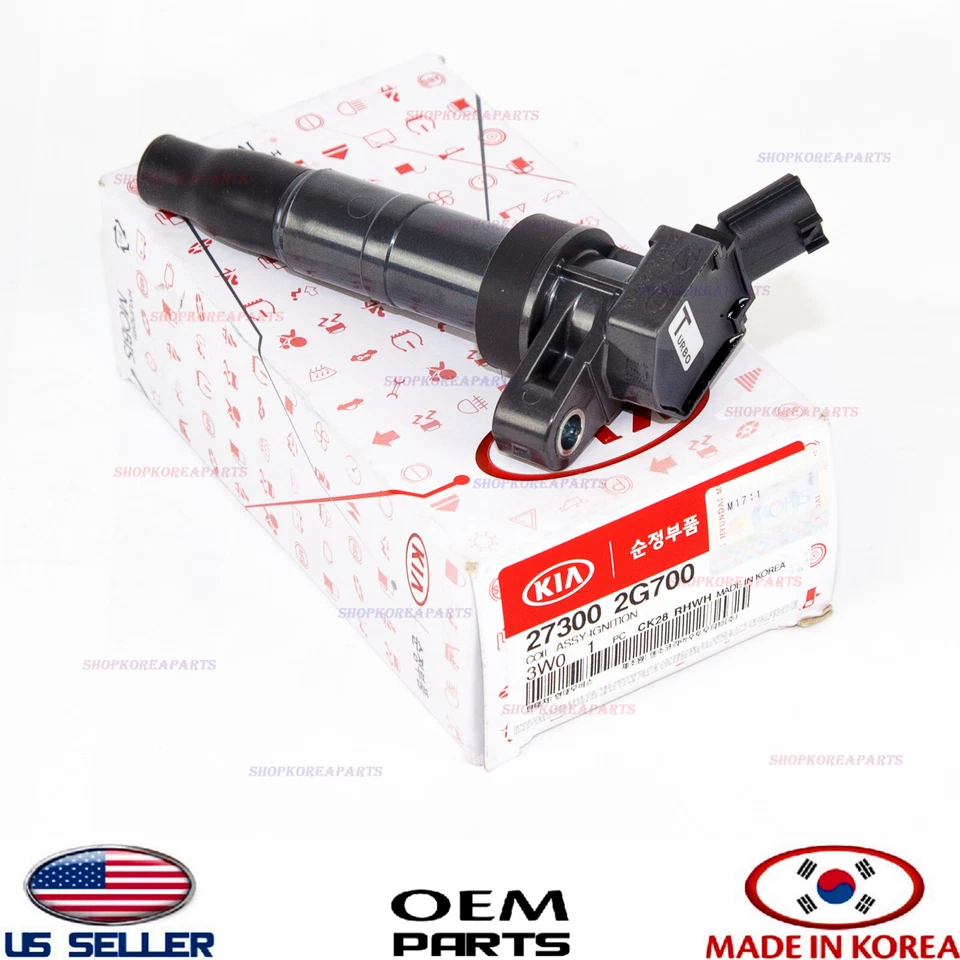 Juego de 4 bobinas de encendido para motor 2.0L OEM HYUNDAI KIA 2011-16 ver compatibilidad Foto 3 de 3