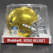 Notre Dame Fighting Irish HydroFx Shell Speed Mini Helmet Riddell NCAA Licensed