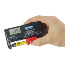 Hot Selling LCD BT-168D Digital 1.5V 9V Battery AA/AAA/PP3/6F22 Universal Tester