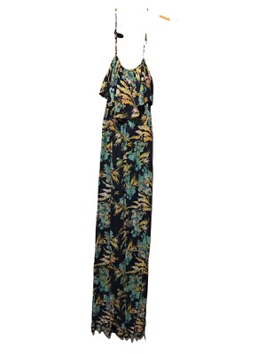 MUDD Floral Palms blue green Maxi Dress Adjustable Straps Strapless Size Small | eBay MUDD Floral Palms blue green Maxi Dress Adjustable Straps Strapless Size Small | eBay