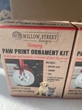 Paw print ornament kit