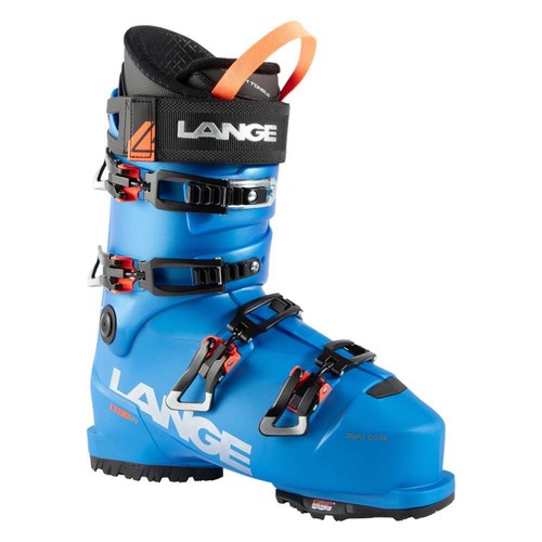 Scarponi Da Sci Lange LX 130 - Unisex, Colore Nero/Arancione - Larghezza 102 Mm Per Piedi Larghi - 5