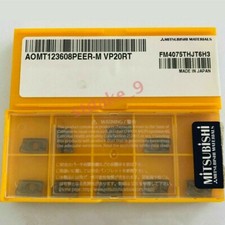 AOMT123608PEER-M VP20RT, MITSUBISHI CNC blade Carbide inserts Original 10pcs