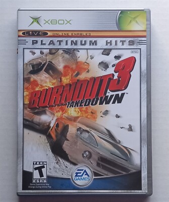 Xbox Original Burnout Takedown (PH) Complete tested
