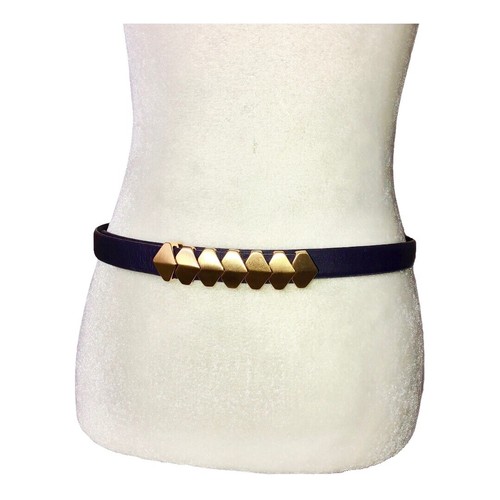 Vtg Carlisle Gold-Tone Metal Buckle With Purple Embossed Leather Belt, Sz Lg Carlisle leather purple waist belt gold tone buckle | eBay main image 2
