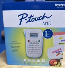 Brother P-Touch PT-N10 Personal Handheld Label Maker Portable & Prints on B-TAG