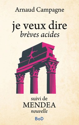 Arnaud Campagne | je veux dire suivi de MENDEA | Taschenbuch | Französisch